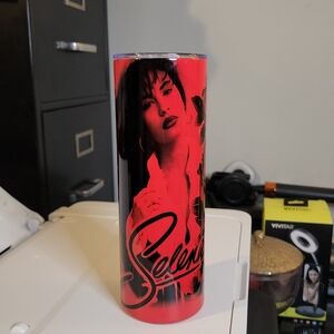 Red Selena Tumbler